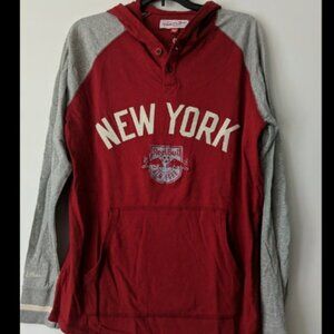 New York Red Bulls Mitchell & Ness Hoodie XLarge Exclusive New w/tags Sweatshirt